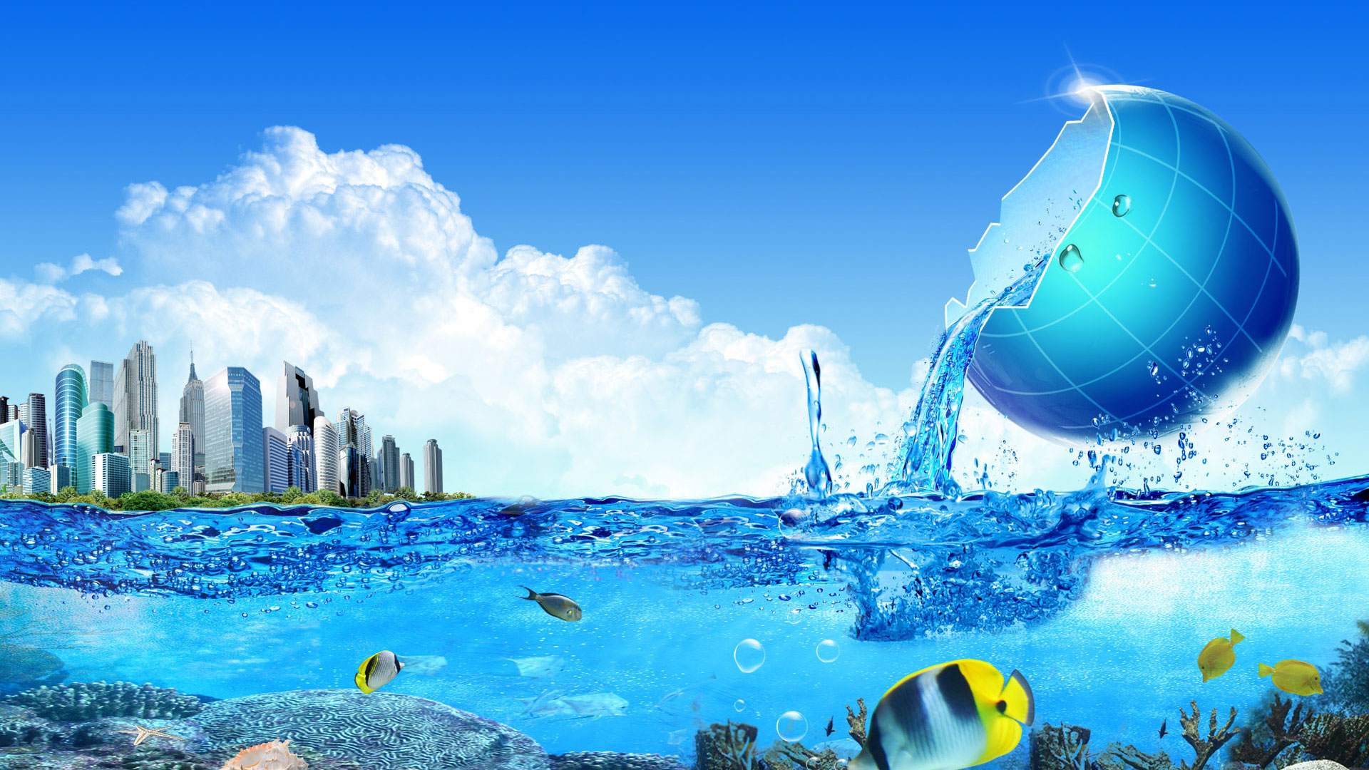 Около 71 % поверхности Земли покрыто водой.